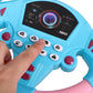 TOYANDONA Toddler Steering Wheel Toy for Kids Simulated Driving Controller Electric Early Learning Educational Musical Toy Prete