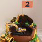 Gemini&Genius Construction Vehicle Toys Timber Grab Excavator Heavy Metal 1/50 Scale Grab Wooden/Building Materials Vehicle Engi