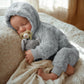 Adfo Lifelike Reborn Baby Dolls Boy - 17 Inches Full Body Vinyl Anatomically Correct - Realistic Newborn Baby Dolls - Real Life