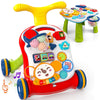 Wee Wonders 3-In-1 Baby Walker For Boys And Girls - Sit To Stand Learning Push Toy For Infant Toddler 12+ Months