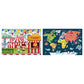 Khilonewale Combo Pack: Wooden Fair Jigsaw Puzzle & Wooden Continents Puzzle  24Piece Educational Puzzle Toys For Toddlers & P