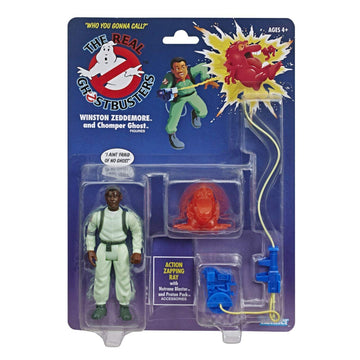 Power Rangers Ghostbusters Kenner Classics Winston Zeddemore And Chomper Ghost Retro Action Figure Toy With Accessories Great Gift For Collectors And Fans