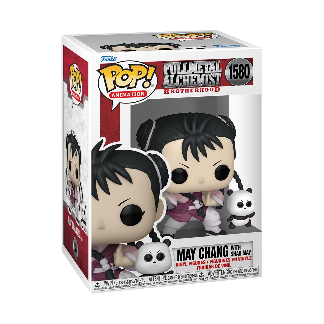 Funko Pop!&Buddy: Fma: B - May Chang With Panda - Full Metal Alchemist - Collectable Vinyl Figure - Gift Idea - Official Merchandise - For Kids & Adults - Anime Fans - Model Figure For Collectors