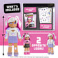 My Avastars Multicolored Fashion Doll - Pink_Playz, 11 with 2 Outfits & 100+ Customization Options