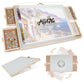 All4Jig 2-In-1 Tilting & Rotating Puzzle Board For Adults Gifts, Wooden Jigsaw Puzzle Table With 4 Drawers, Portable Puzzle Tabl