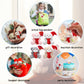 Zomiboo 12 Pcs Christmas Small Bear Koala 4 Inch Mini Animal Plush Toys Soft Cute Dolls Sleeping and Playing Stuffed Toys Gifts