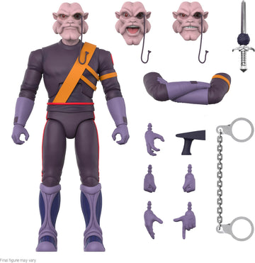 Super7 ULTIMATES! Thundercats Captain Shiner - 7 Thundercats Action Figure with Accessories Classic Cartoon Collectibles and Retro Toys
