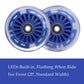 Wiggle Car Polyurethane Replacement Wheels Set Upgrade For Ride-On Toys (Dark Blue)