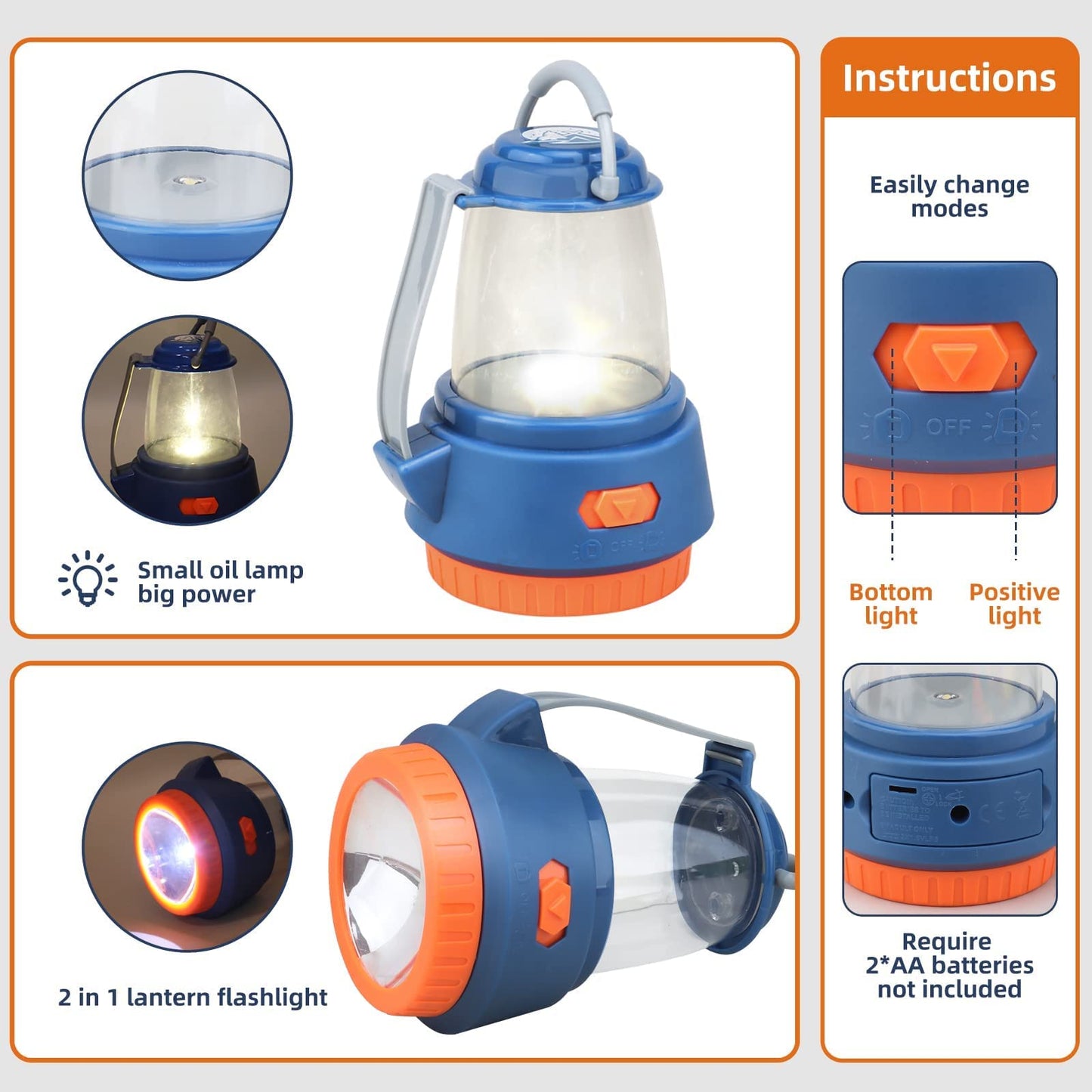 Mitcien Kids Camping Toys Set With Tent, Outdoor Toys For Toddlers Boys Girls Age 3-6, Include Kids Camping Tent/Campfire/Oil Lamp/Pretend Food