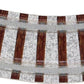 Wooden Train Track - 12'' Double Wavy - Made in USA