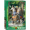 EuroGraphics Help on The Way Puzzle - 1000 Pieces, Cardboard, Multi Color, Model 6000-0439