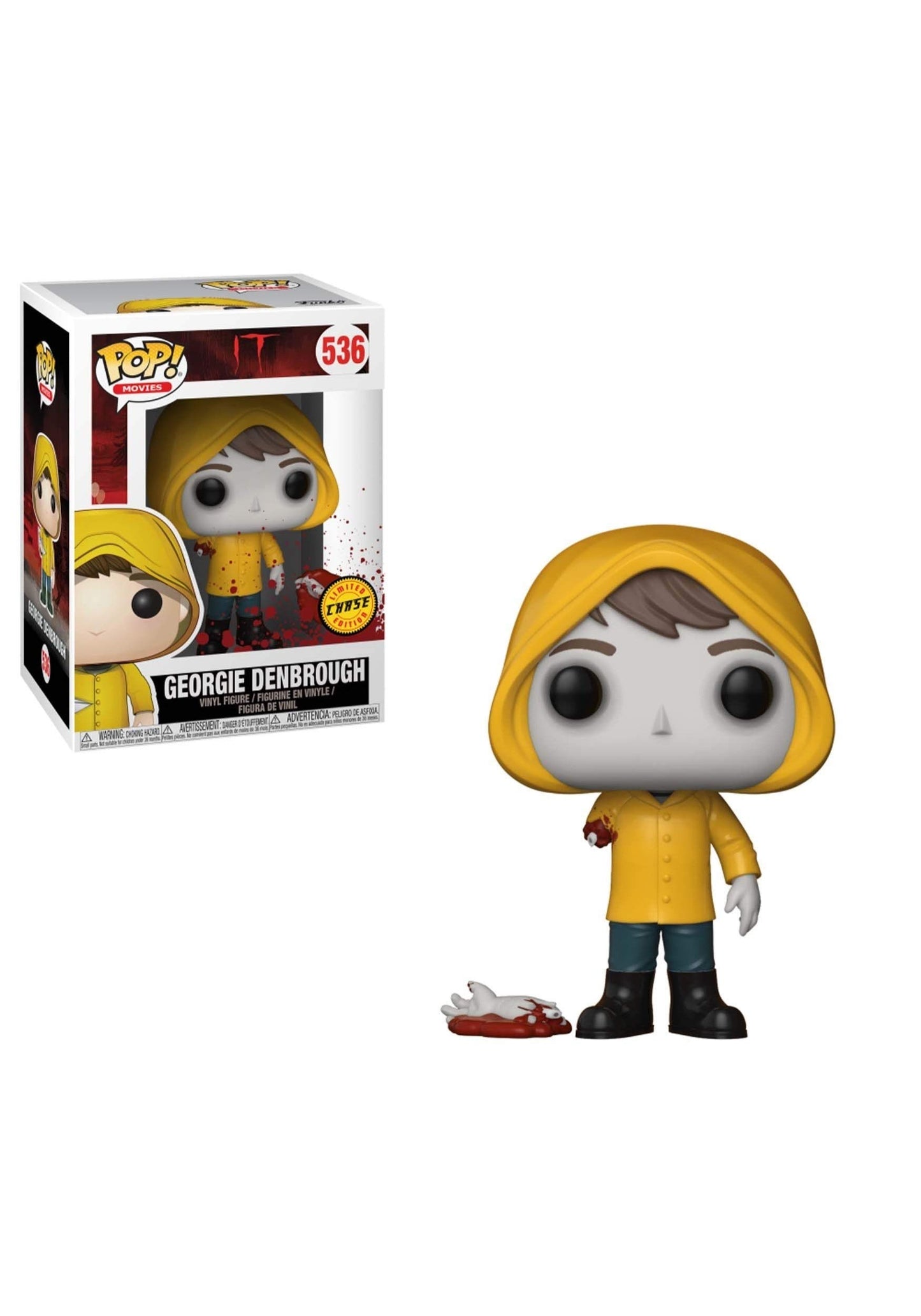 Funko POP! Movies: IT Georgie Collectible Figure, Vinyl, Standard Size, Multicolor, Model 29520