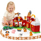 ALASOU Farm Animal Big Barn Toys for 2 3 Year Olds Boys Girls
