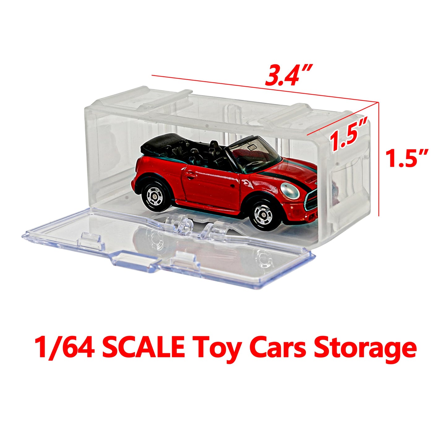 Yyds Toys Organizer Storage Case For Hot Wheels Car, For Matchbox Cars, For Mini Cars,1/64 Scale Hot Toy Wheels Display Case Hol