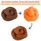 Turkey Orange & Brown Butter Slime, Super Soft And Non-Sticky Premade Slime, Slime Party Favors For Kids, Sensory Toys Girls Gif