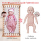 Aisite Unpainted Reborn Baby Dolls Boy - 18 Inch Realistic Silicone Baby Doll, Christmas&Birthday Gifts, Suitable For 3+