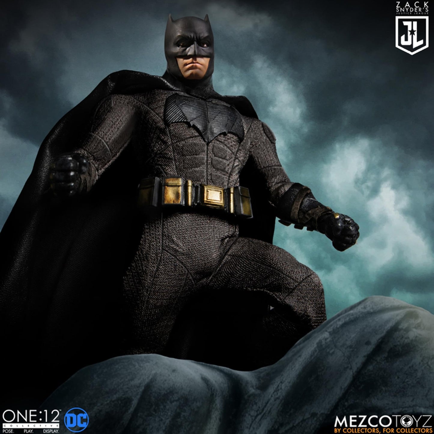 Mezco Zack Snyder'S Justice League 1/12 Deluxe Steel Box Set 15-17 Cm Figures