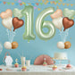 Naninuneno 15Th Black Silver Birthday Party Decorations For Boys Girls, Happy 15 Birthday Party Supplies With Black Happy Birthd