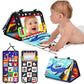 Urmywo Tummy Time Toy - Black And White High Contrast Baby Toys For Newborn - Baby Visual Stimulation Mirror - Montessori Sensory Crinkle Toy For Infant 0-3-6-12 Months - Easter Basket Stuffers Gift