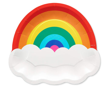 American Greetings Rainbow Party Supplies, Dinner Plates (36-Count)