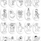 MasterPieces Sesame Street Heads & Toes Matching Game - Fun Educational Play - Model 12201 - Team Color