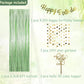 Sage Green 30Th Birthday Decorations,Olive Green Gold Balloon Garland,Happy Birthday Banner,Tissue Pom Pom,Foil Backdrop,Cake Topper For Women Her Boho Neutral Green 30Th Birthday Anniversary Supplies