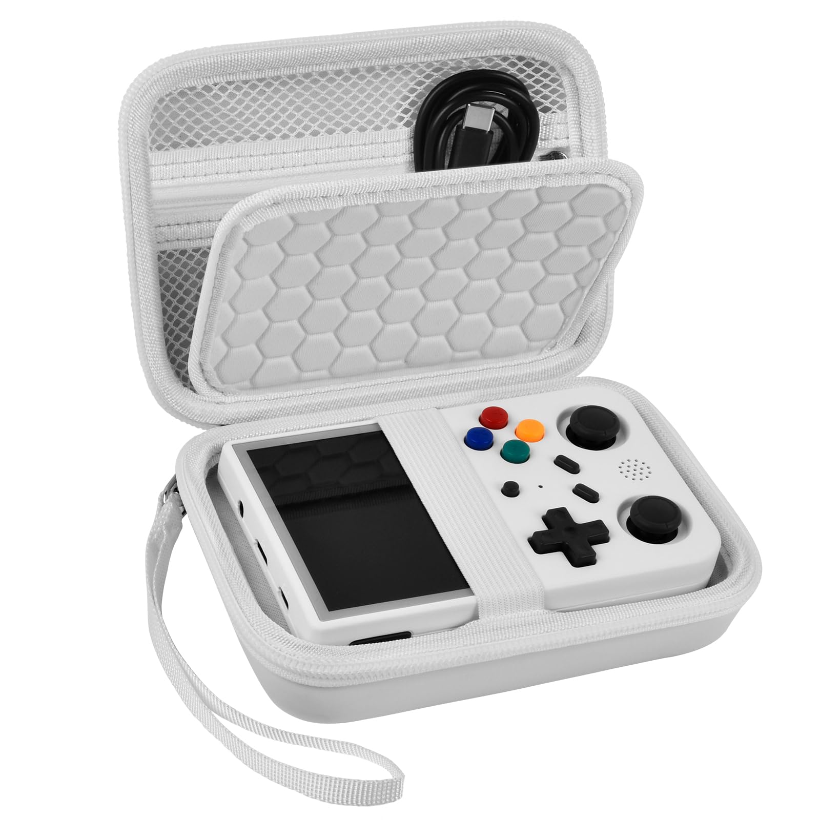 Paiyule Travel Case Compatible With Rg353V/ Rg353Vs/ R36S Retro Handheld Game Console, Handheld Emulator Storage Holder Organize