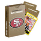 Blitz Champz San Francisco 49ers - Official NFL Playing Cards & San Francisco 49ers Gifts for Men & Women, Fun Travel Card Games
