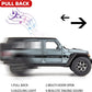 WAKAKAC Compatible for 7 Door Wrangler Toy Car 1/32 Die-cast Pull Back Model Car with Sound and Light Toy Vehicle Cars for Kids
