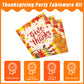 Kepeel 96 Pcs Fall Thanksgiving Party Supplies Give Thanks Party Plates Fall Pumpkin Turkey Autumn Party Plates Napkins Set Disp