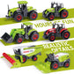 Oriate Farm Tractor Toys Vehicle With Farm Animals & Activity Play Mat, 38Pcs Educational Realistic Kid'S Diy Farm Diecast Set, Kids Tractors Trailer Sprayer Cow Animal Toy Birthday Gift