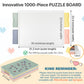 Playboda 1000-Piece Rotating Plastic Puzzle Board, 30"x22", Portable Jigsaw Table with Drawers, Ideal Gift for Adults
