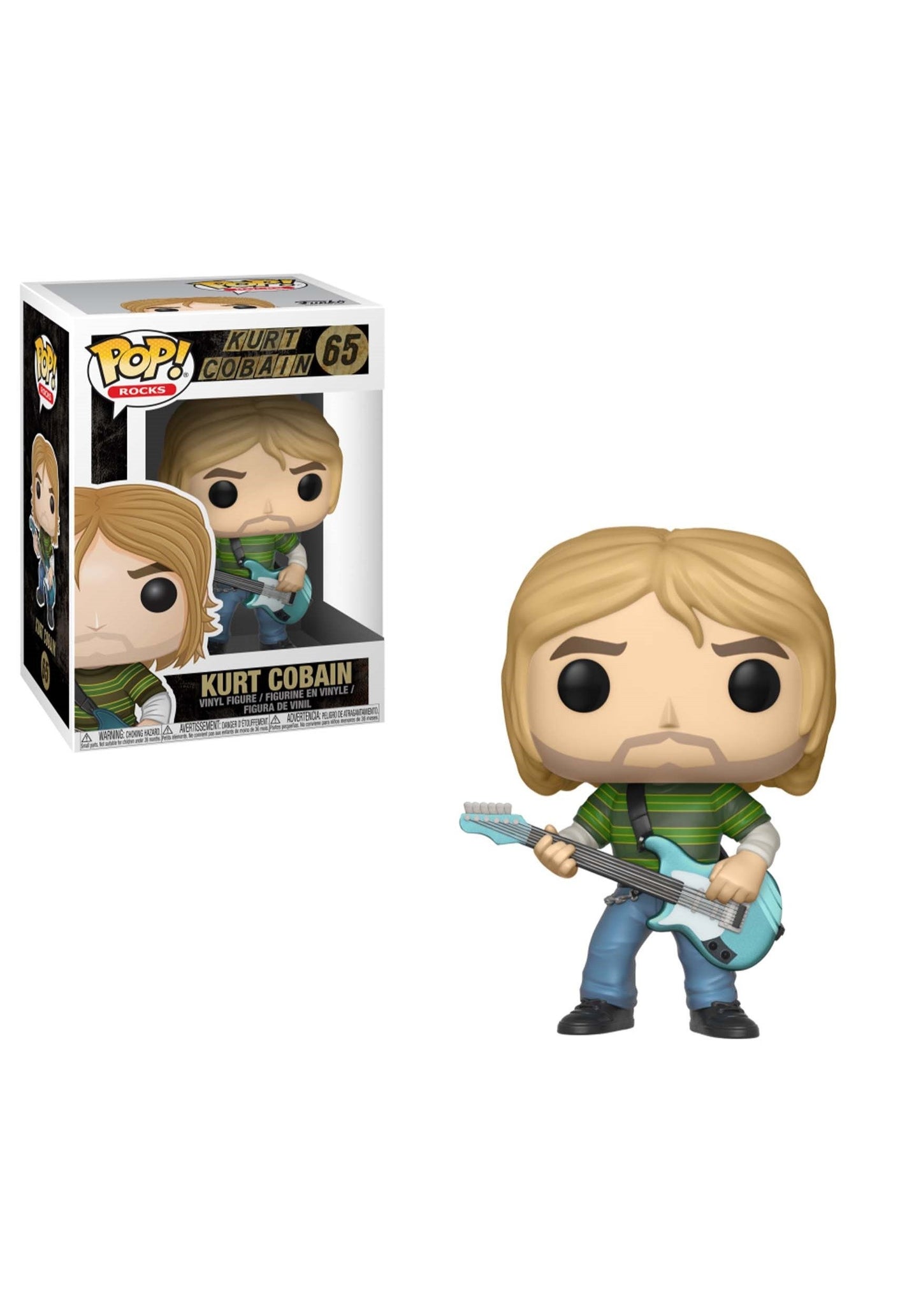 Funko Pop! Music: Kurt Cobain (Teen Spirit) Collectible Figure