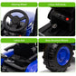 Aconee Kids Ride On Tractor With Remote Control, 12V Battery Powered Electric Tractor And 35W Dual Motors For Kids Bluetooth Mus