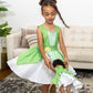 Little Adventures Lily Pad Twirl Dress - Machine Washable Child Pretend Play And Party Dress With No Glitter (Child Size 2)