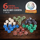 CraftyCrocodile Dungeons and Dragons Starter Set - 6th Edition, Dragons of Stormwreck Isle, 6 Dice Sets, Miniatures, Master Screen, Coloured