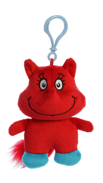 Aurora® Whimsical Dr. Seuss™ Fox In Socks Stuffed Animal - Magical Storytelling - Literary Inspiration - Red 4 Inches