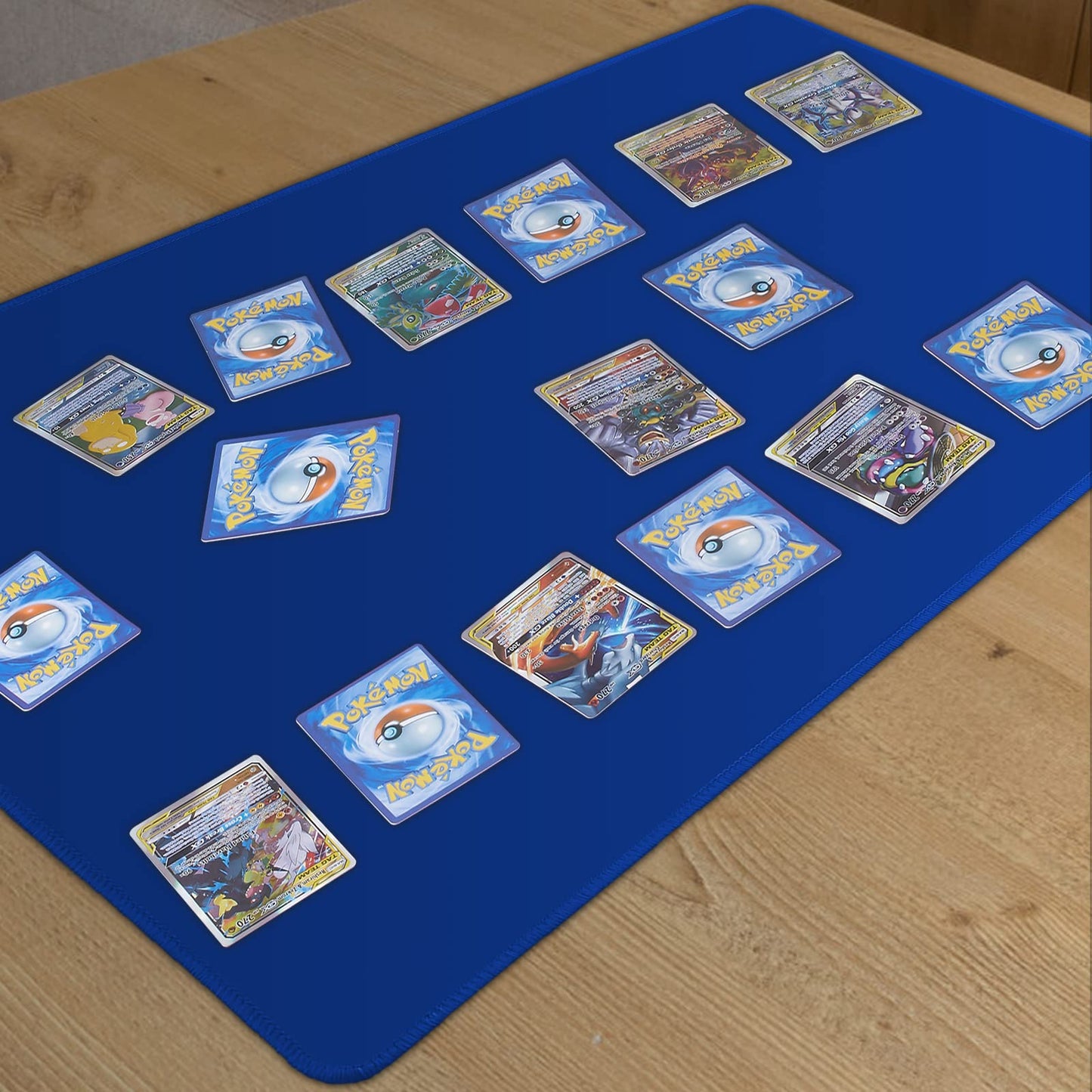 Biouai Mtg Playmat For Tcg Card Playing Game - 2Pcs Stitched Play Mat With Tube For Cards Gameplay, Mtg, Yugioh, Magic The Gathe