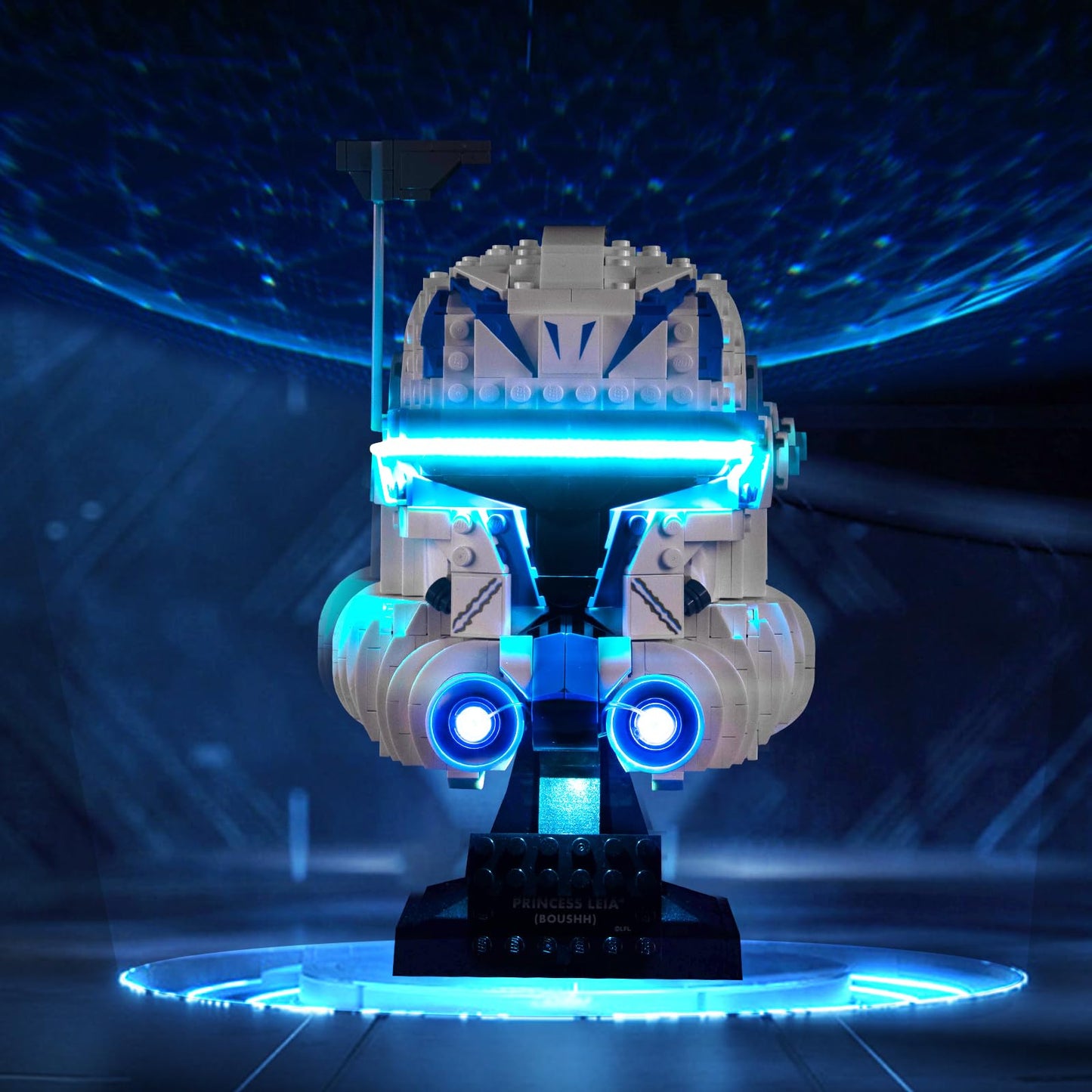 Upgraded Light Kit Compatible With Lego Captain Rex Helmet Set, Lights Decoration Compatible With Lego 75349 (Model Not Included