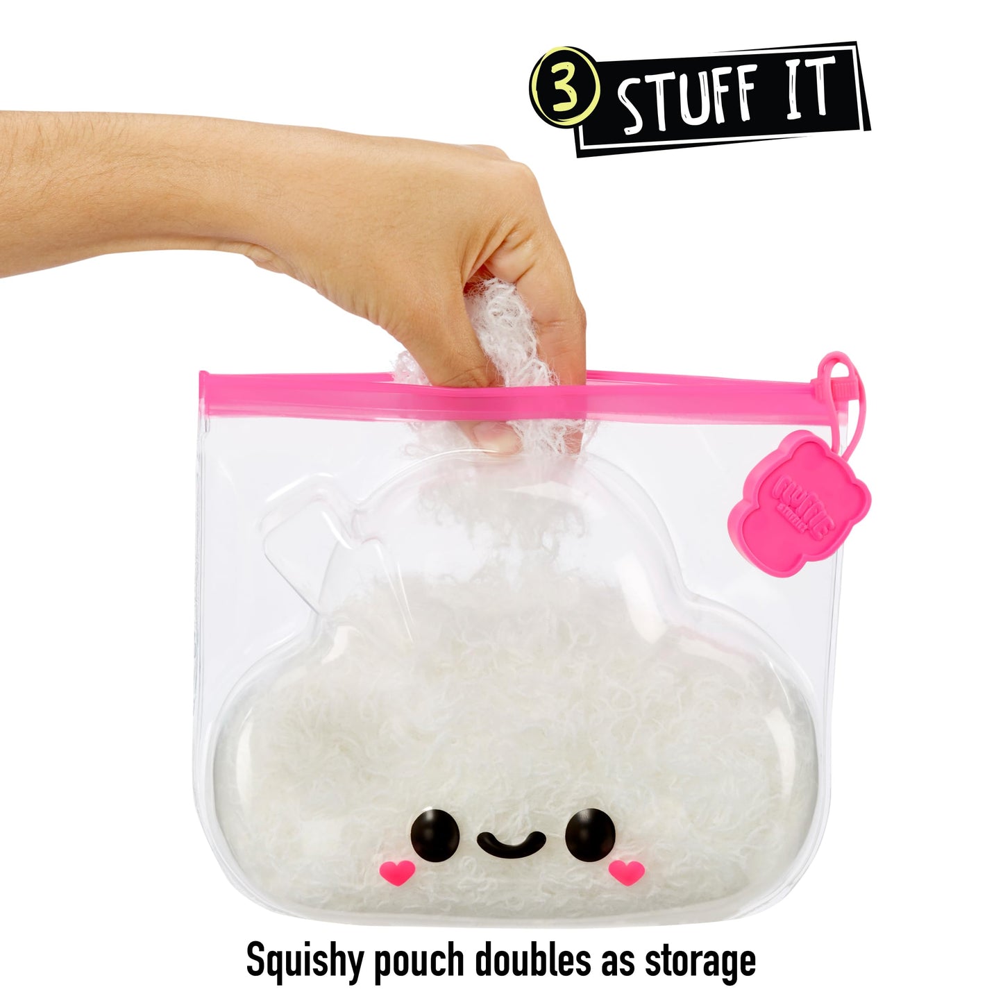 Fluffie Stuffiez Cloud Small Collectible Plush - Multicolor, Ultra Soft Polyester, ASMR Fidget, Model 594222EUC