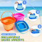 Dreamon Beach Toys for Kids 3-10, Collapsible Sand Castle Toys for Beach Include 3 Pack Foldable Buckets, Shovels Molds and Stor