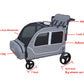4 Seater Wagon Stroller, Wagon For 2 3 4 Kids Toddler Children Baby Travel Foldable All Terrain Quad Double Triple Tandem Stroll