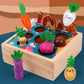Atorse Radish Farm Game Montessori Toy Fine Motor Skills For Age 1 2 3 Year Old|Toys & Hobbies | Preschool Toys & Pretend Play |