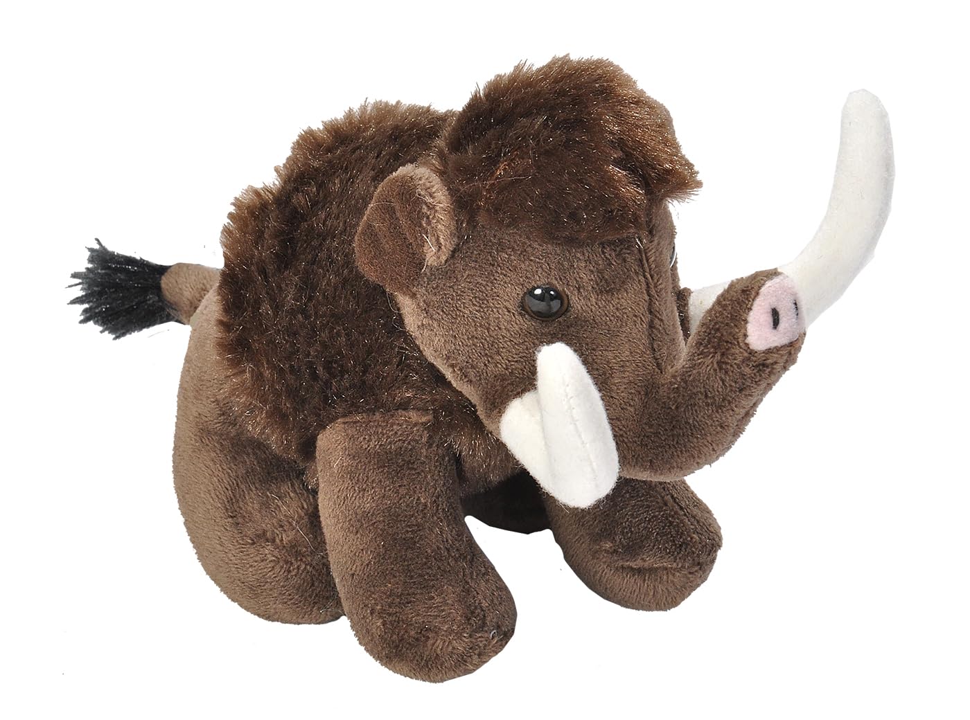 WILD REPUBLIC Eco Woolly Mammoth Plush Toy - 5 Inch Stuffed Animal, Made from Recycled Materials