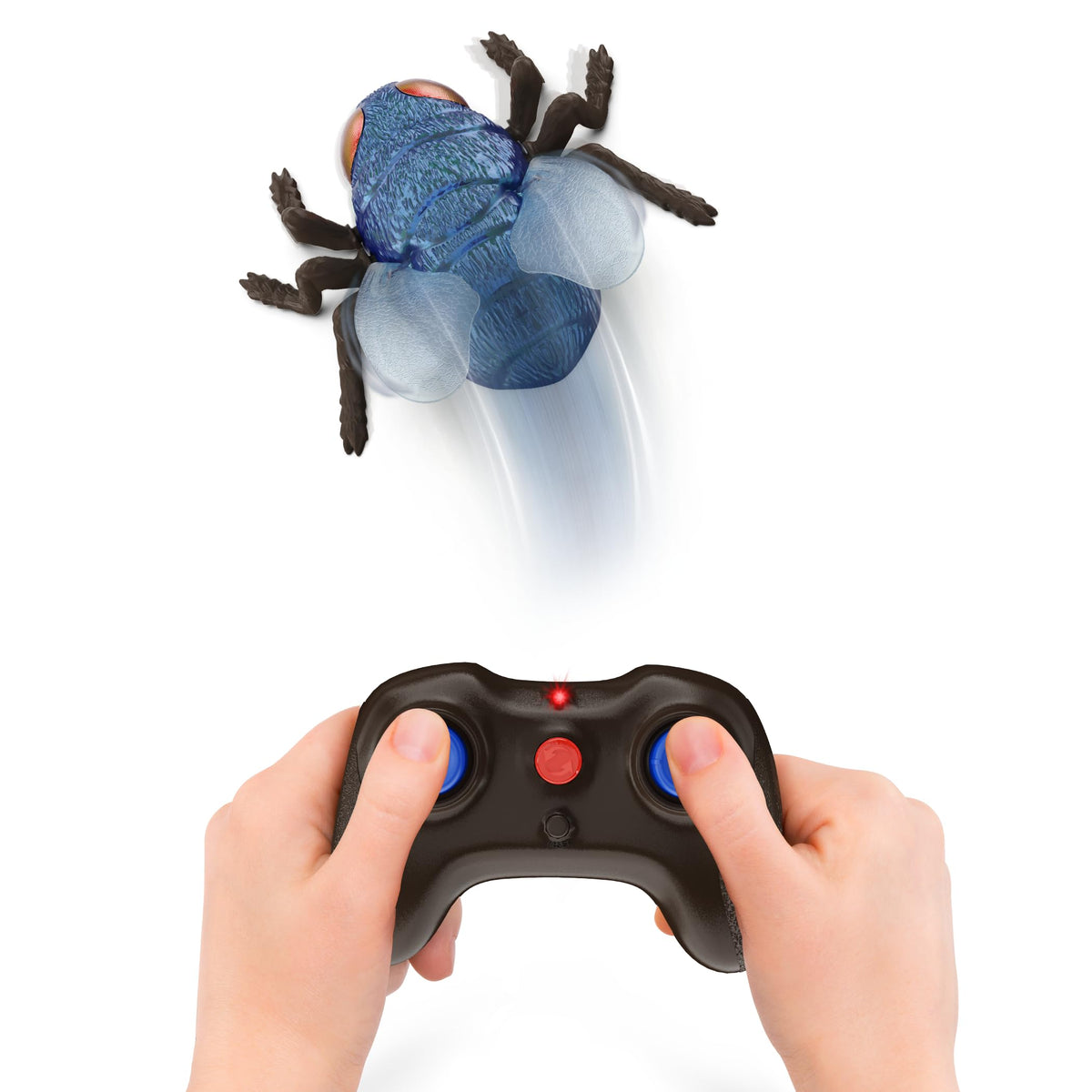 Terra by Battat RemoteControlled Climbing Fly  RC Blue Bottle Fly Bug Toy