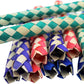 Zugar Land Cool Colorful Classic Bamboo Chinese Finger Traps (5') For Kids And Adults. (Light - Multi Color (72 Pack))