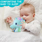 Fuzqq Baby Toys 0-6 Months,Infant Musical Stuffed Animals Soft Toy With Bright Colors,Crinkle Sound Paper, Multi-Textures & Ratt
