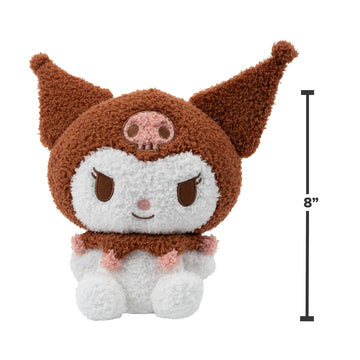 Hello Kitty And Friends 8' Kuromi Velveteen Plush - Officially Licensed Sanrio - Cute Soft Doll Stuffed Animal Toy Figure - Valentine'S Day & Easter Basket Stuffer Gift For Kids, Boys, Girls - 2+