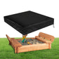 Fizentia Sand Box Cover,500D Waterproof Sandbox Cover,Heavy Duty Outdoor Cover Fits 61'' L X 61'' W Sand Box With Lid,Wooden Or