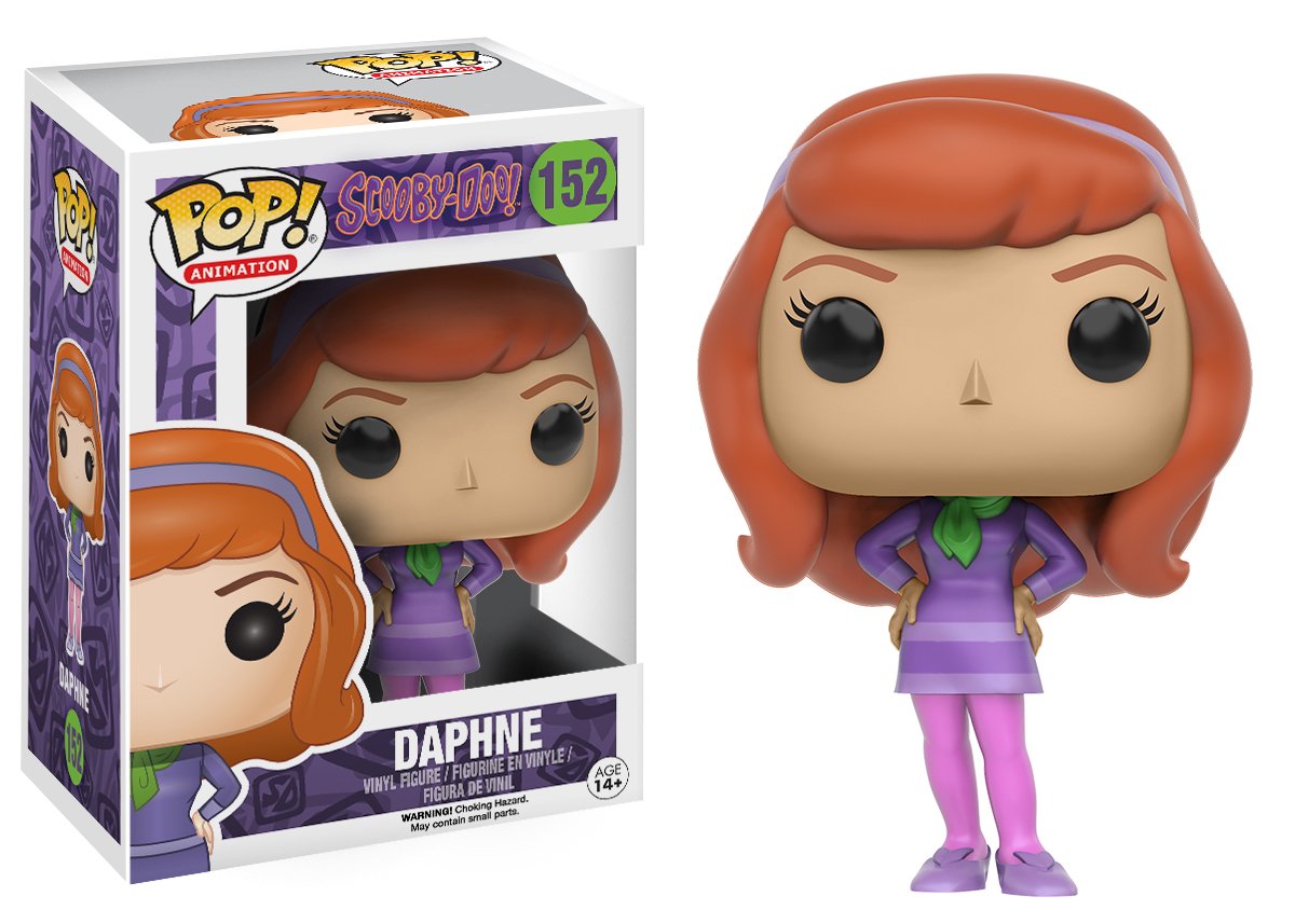 Funko Scooby Doo Daphne Pop Animation Figure - 3.75" Vinyl - Blue and Blonde - Model 9427